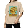 thumbnail image 2 of Sunflowers in a Vase by Van Gogh Women's T-shirt, 2 of 3