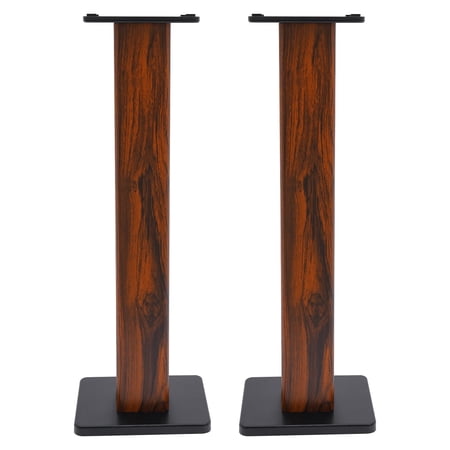 34in Wood Bookshelf Speaker Stands,Studio Monitor Speaker Stand Column