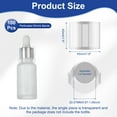 thumbnail image 2 of Uxcell 100Pcs Banda de Encogimiento Perforada Clara, 45x40mm Envoltura de Calor para Botellas y Tarros que se Ajusta al Diámetro de la Tapa de 22-27mm, Sello para Tarros de Botellas de Tubo de Goteo, 2 of 7