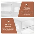 thumbnail image 4 of CIMAXIC White ABS and PP Under Desk Drawer Organizer with Adhesive Tape for Office Storage, 4 of 6