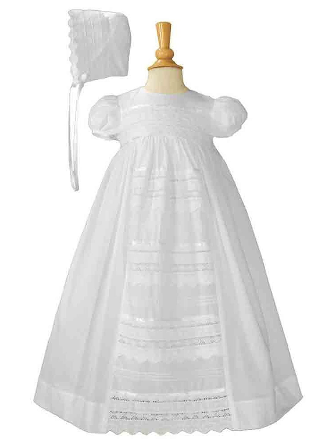 18M - 36M Baby Girl & Toddler Christening Baptism formal Dress Gown size 3 4 