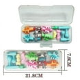 thumbnail image 4 of Pencil Grip Set 13 Pcs Children Pen Holder Writing Aid Grip Trainer With Storage Case, 4 of 4