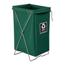 Royal Basket Trucks Steel/Vinyl Enviro Hamper Kit Green G00-EEX-EBK