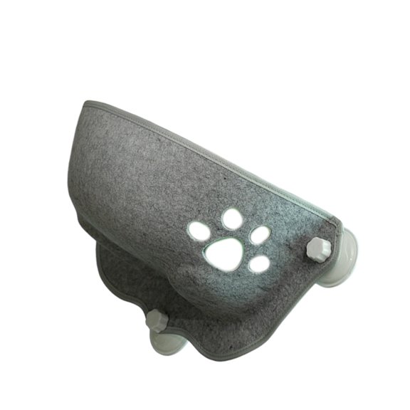 Suction Cup Cats Hammock Bed Small Medium Cats Window Perch Space Saving Heavy Bearing Mounted Sunbath Perch for Pet
