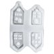 thumbnail image 1 of Molde Artesanía La Casa Ornamento Bricolaje A Mano Moldes Hechos Silicona para Del, 1 of 9
