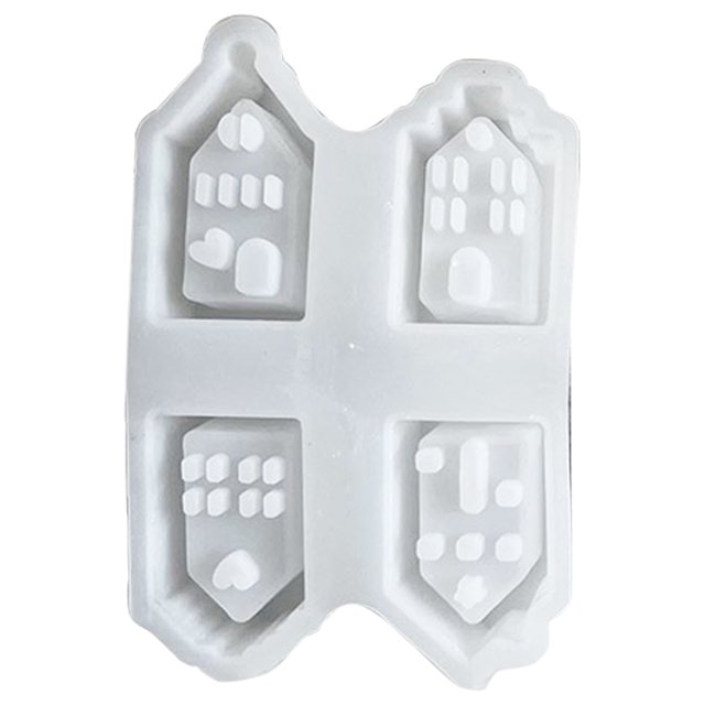 Moldes para Resina Casa Silicona Hechos A Mano Mesa