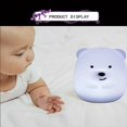 thumbnail image 3 of Oso Luz Nocturna Para Niños Y Bebés Con Mando A Distancia oso de fresa 9 Colores De Iluminación, 3 of 5