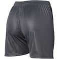 thumbnail image 4 of Badger Womens Mesh Fastpitch Softball Shorts Grey M, 4 of 5