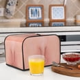 thumbnail image 5 of KLL Pig'S Tail Print 4 Slice Toaster Dust Covers Kitchen Small Appliance Cover with 2 Pockets,Can hold Jam Spreader Knife & Toaster Tongs (12.4 x 10.6 x 8.2), 5 of 6