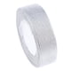 thumbnail image 1 of - Cinta de Tela Satinada de 25 Yardas Y 1 "para Regalos, Lazo, Decoración - Plata, 1 of 7
