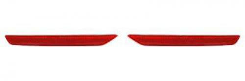Pair Set Rear Bumper Reflector Signal Lights Replacement for Honda Odyssey 33555-TK8-A01 33505-TK8-A01 