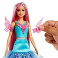 thumbnail image 6 of Barbie Doll with 2 Fantasy Pets and Dress, Barbie “Malibu” from Barbie a Touch of Magic, 6 of 9