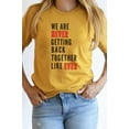 thumbnail image 5 of Never Getting Back Together Music Graphic Tee T-Shirt, 5 of 6