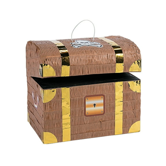 Treasure Chest Pinata - Party Decor - 1 Piece