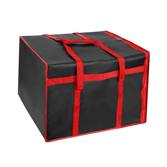 Bolsa de entrega para pizza y comida, apta para alimentos fríos y calientes, portátil para uso comercial. 50 cm x 50 cm x 355 cm