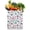 White-308, variant on Pineapple Tropical Canvas Tote Bag – Hawaiian Fruit Summer Yellow Golden Exotic Pattern Print Aesthetic Lover Sunshine Flowers Fresh Plant Reusable Tote Bag Eco-Friendly Foldable