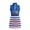 Red/White/Blue, variant on CAIXIA 4th of July Toddler Little Girl Outfit Fourth of July Red White and Blue Dress American Flag Kids Girls Dresses