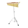 thumbnail image 3 of Yinanstore Carillons de Percussion, Instrument de Percussion Musical Portable Support Réglable Robuste Carillon de Bar Classique Rangée Unique pour Performance Support Argent 36 Notes, 3 of 8