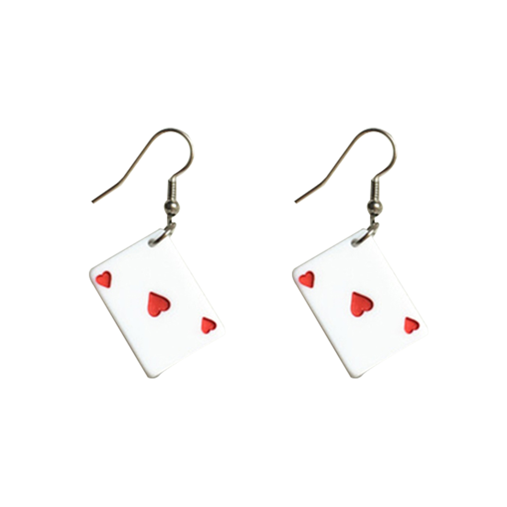 Playing Card Earrings