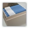 thumbnail image 5 of 1/3 Cut Tab Letter Size Colored Hanging Folders - Blue (25/Box), 5 of 5