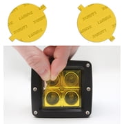 Mercedes SLK-Class AMG 05-08 Yellow Round Fog Light Covers