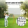 thumbnail image 3 of VEVOR Golf Net, 10x10ft Golf Practice Net, Indoor Hitting Net for Golf, Baseball, Hockey, Soccer, Heavy Duty Nylon DIY Ball Net, 3 of 9