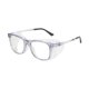 thumbnail image 2 of Gafas de sol antideslizantes para hombre y mujer, ligeras, a la moda, para adultos Marco gris transparente, 2 of 9