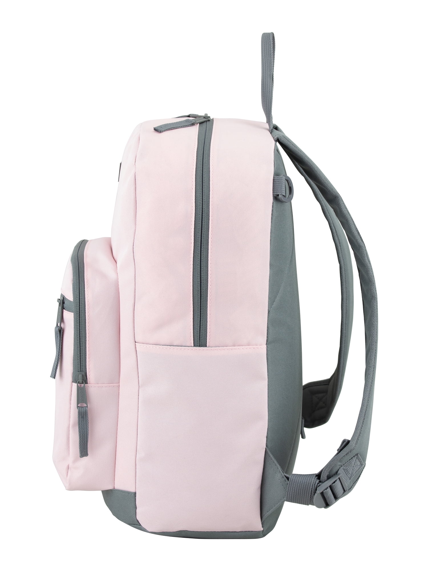 Eastsport Unisex 17" Backpack & Lunch Box 2-Piece Set, Rose Sand