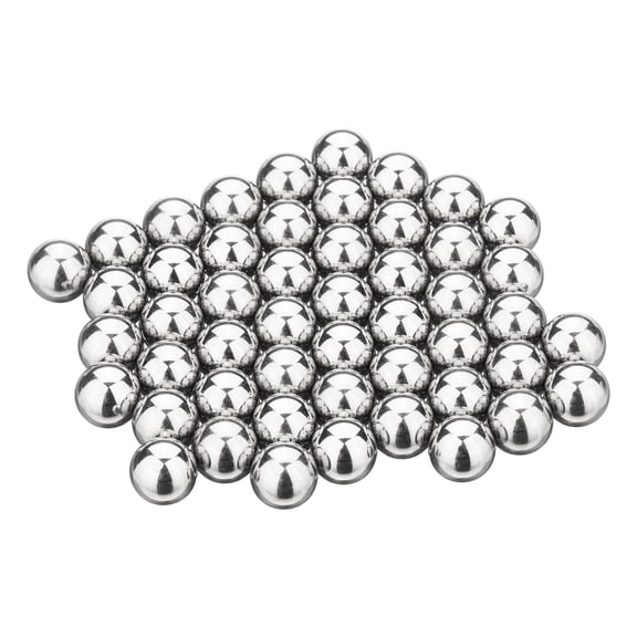 50Pack 5/16" Bearing Balls, 440C Stainless Steel, G10 Precision Balls for Bearings Bicycles Casters Automotive Part and DIY, (Mirror Polished)