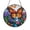 Acrylic 3.5 Inch, variant on Stained Glass Monarch Butterflies Meadow Suncatcher, Window Hanging Ornament, Colorful Nature Home Decor, Unique Gift