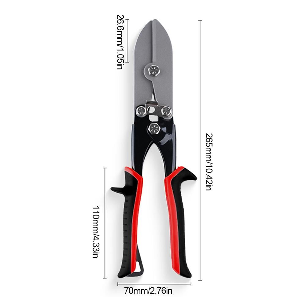 5 Sheet Metal Crimper Tools-Hand Crimper Pipe Swaging 24-28 Gauge Prevents Clogging/Swelling for Downspouts/Ductworks/HVAC
