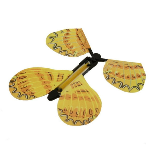 Magic Flying Butterfly Toy Butterfly in The Book Rubber Band Toy Great Surprise Gift Gag Gifts for Kids 10pcs