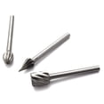 thumbnail image 5 of Juego de Fresas Corte Rotativo Carburo Tungsteno Hss 10 Piezas Broca 1/8 Pulgada (3 Mm) Herramientas Talla CarpinteríA, 5 of 5