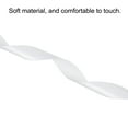 thumbnail image 3 of Unique Bargains 0.79' x 100 Yards Double Face Decorate Crafts Roll Satin Ribbon Bleach White, 3 of 5