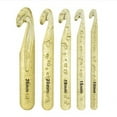 thumbnail image 1 of Luckyn 20mm Chunky Crystal Crochet Hook Needle Knitting Wool Hook Craft, 1 of 9