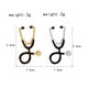 thumbnail image 2 of 8pcs estetoscopio broche de aleación enfermera médico tema accesorios de disfraces, 2 of 3