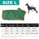 thumbnail image 2 of Albornoz de secado para perros, material de microfibra, albornoz absorbente de secado rápido para perros, higroscópico de secado rápido para mascotas, cuello y cintura ajustables MFZFUKR BST3023381-3, 2 of 5