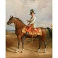 thumbnail image 2 of Johann Peter Krafft 15x18 Gold Ornate Wood Frame and Double Matted Museum Art Print Titled - Archduke Carl on Horse (1840-1850), 2 of 4