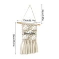 thumbnail image 5 of Cute 3D Cloud Macrames Wall Hangings Tapestrys Handwoven Tassels Bohemian Cotton Rope Tapestrys for Bedroom Living Room, 5 of 8