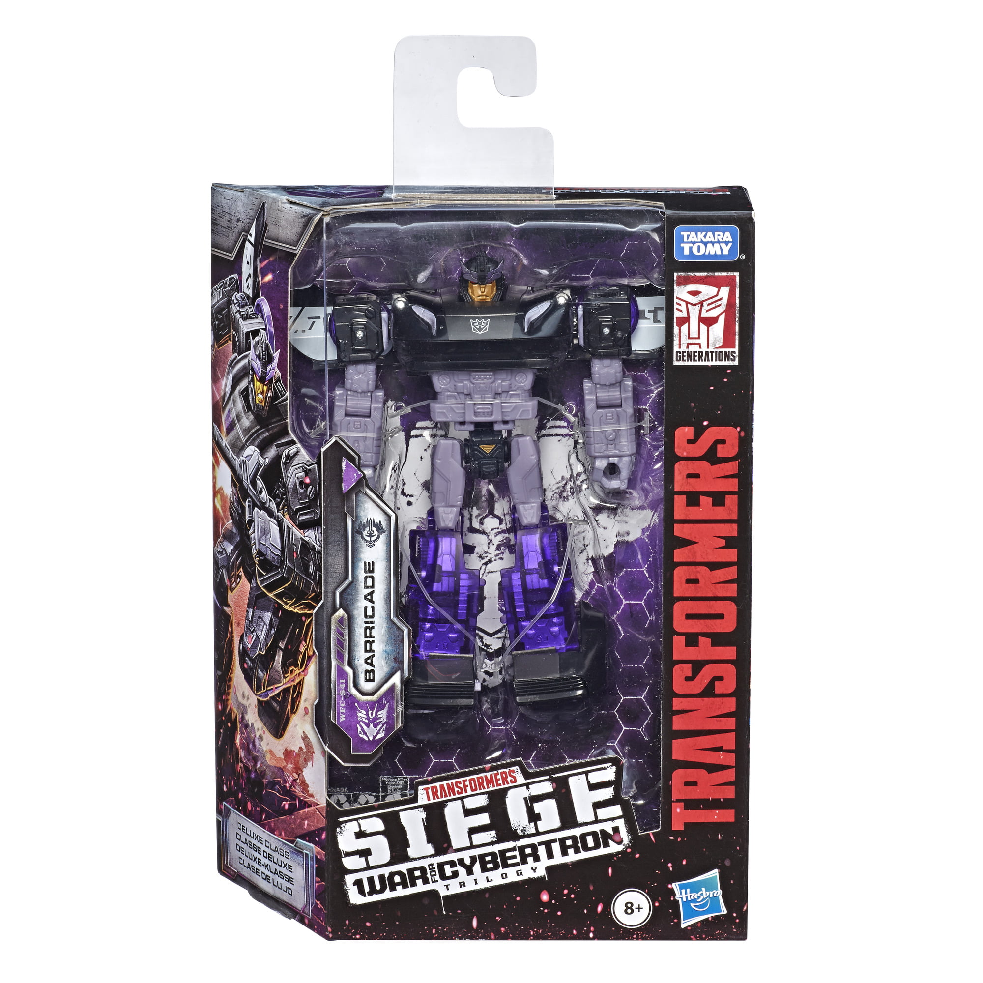 Deluxe Class Generations War for Cybertron Siege Transformers NEW Barricade 