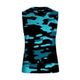 thumbnail image 5 of Men's Camo Workout Hooded Tank Tops Sleeveless Gym Training Hoodies Bodybuilding Muscle Cut Off T Shirt, 5 of 9