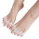 thumbnail image 3 of 2x Separador Dedos Hallux Valgus Corrector Alisador (adulto) Blanco, 3 of 9