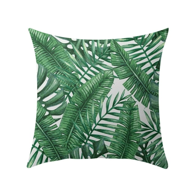 Housse de Coussin Carrée Décorative Moderne pour Sofa, Lit et Voiture 18 X 18 Pouces