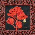 thumbnail image 2 of Paul Brent 20x20 White Modern Wood Framed Wall Art Titled - Sea Fan II, 2 of 5