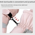 thumbnail image 3 of Guantes de esquí para hombres y mujeres, gruesos, cálidos, resistentes al viento, al frío, repelentes al agua, pantalla táctil, para montar al aire libre, guantes de invierno para parejas, 3 of 4