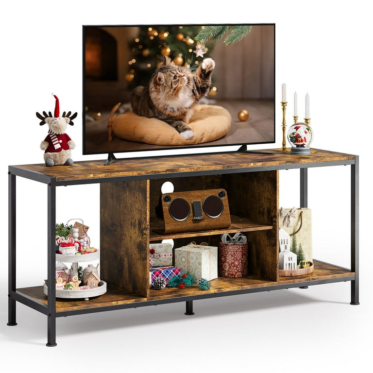 【BGO】新品 EGS SHELF ウォールナット EDGE STAND Aiho Ironwood TV Stand for 65
