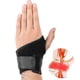 thumbnail image 1 of Carpal Tunnel Wrist Brace For Tendinitis And Arthritis One Hand Adjustable Compression Wrist Support Wrap With Pain Relief - Comfortable Lined, 1 of 5
