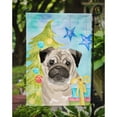 thumbnail image 3 of Fawn Pug Christmas Garden Flag, 3 of 5