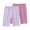 Hot Pink, variant on fatyb Girls Boys Elastic High Waist Bike Sorts Casual Knee Length Kids Pajama Bottom Shorts Pack of 2