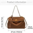 thumbnail image 2 of Top Handle Purse Vintage Women's TopHandle Handbags Satchel Bags for Womens Crossbody Purses, 2 of 7